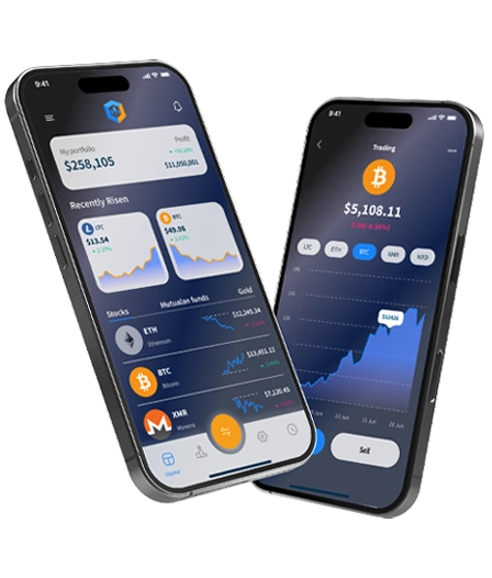 Quantrix Coin App di Trading Mobile